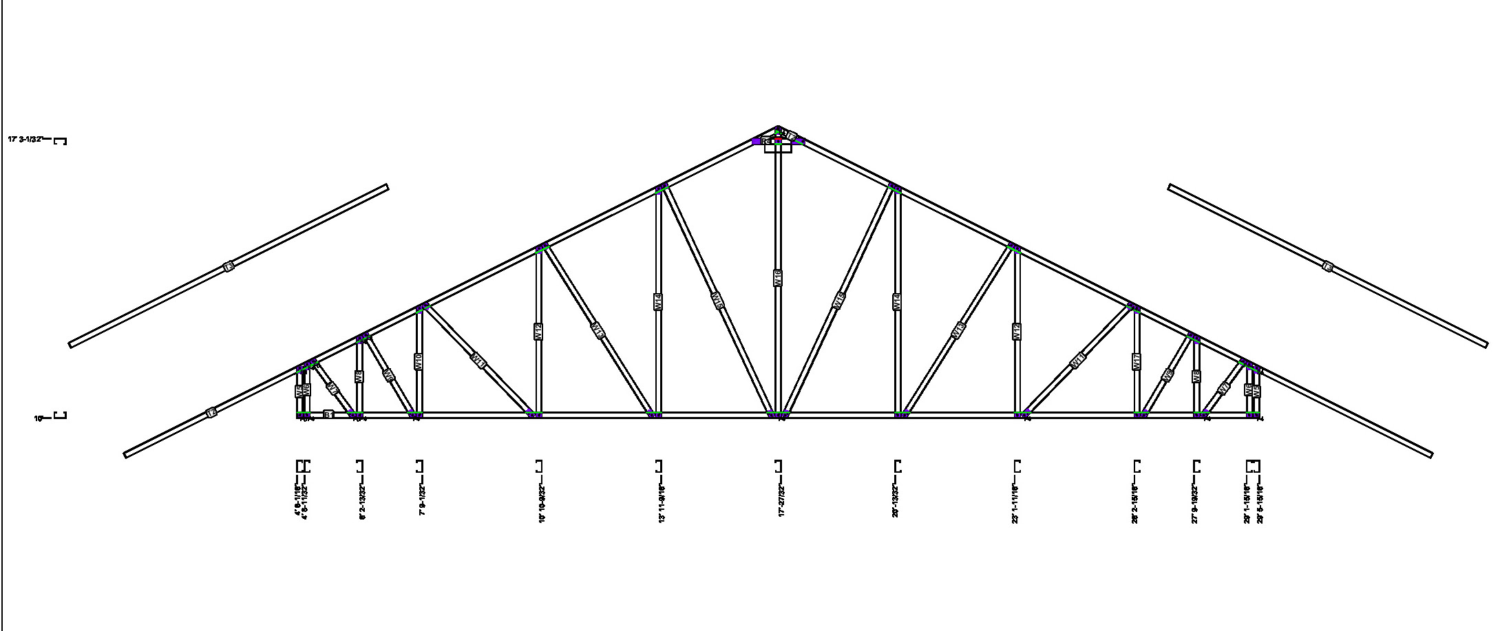 Truss Drawing for N2-1