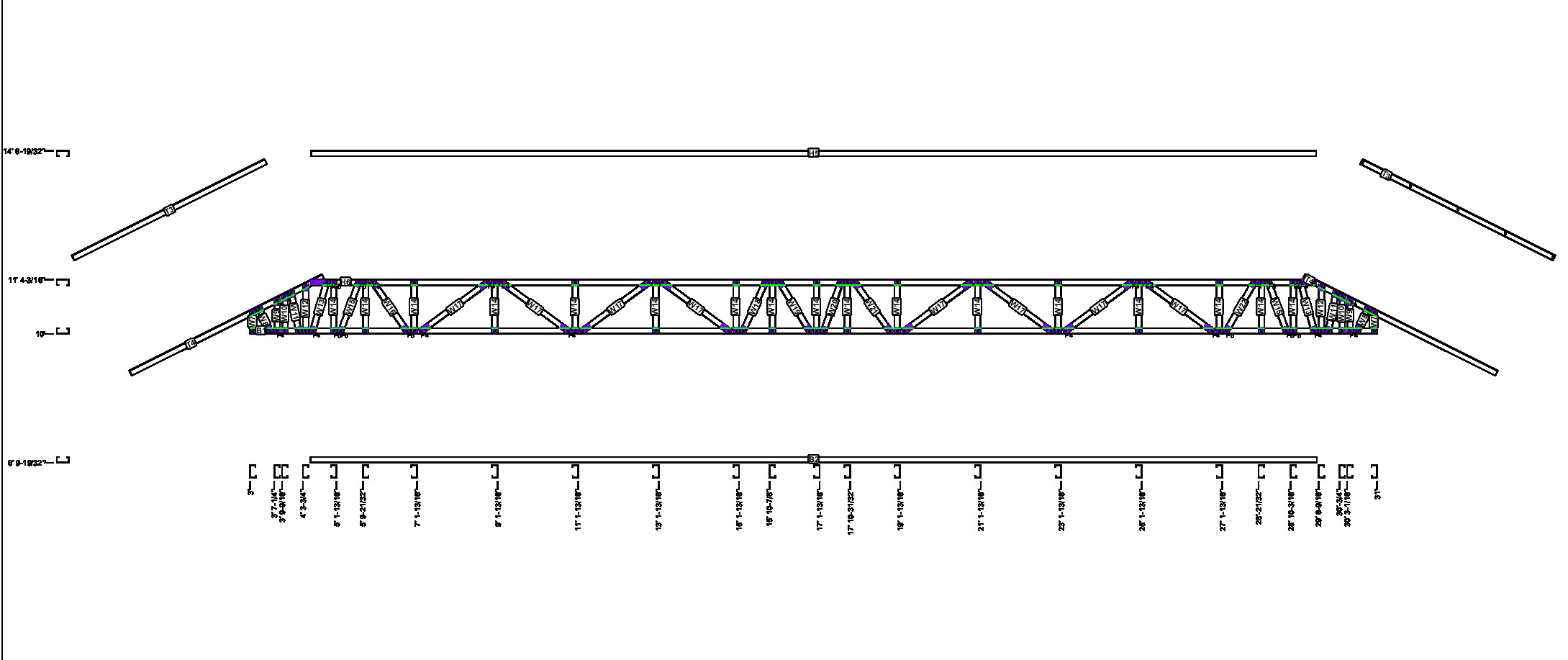 Truss Drawing for T1-1