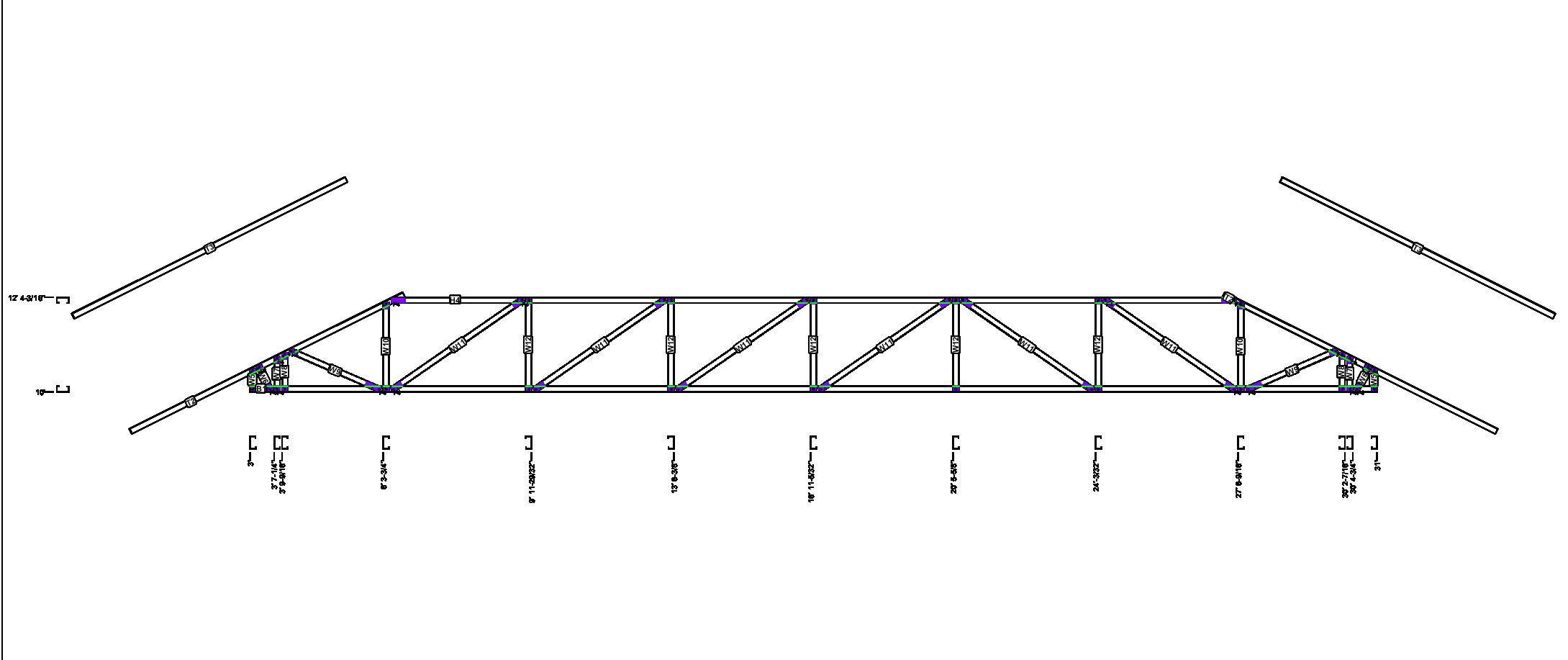 Truss Drawing for T2-2 (T2-1)