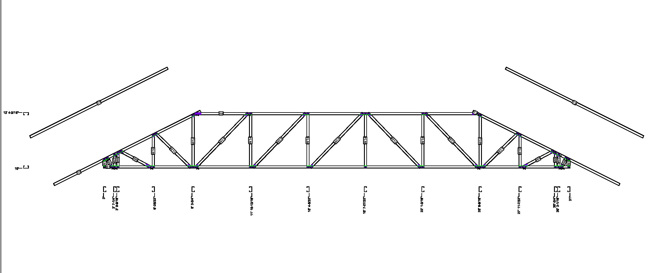 Truss Drawing for T3-1