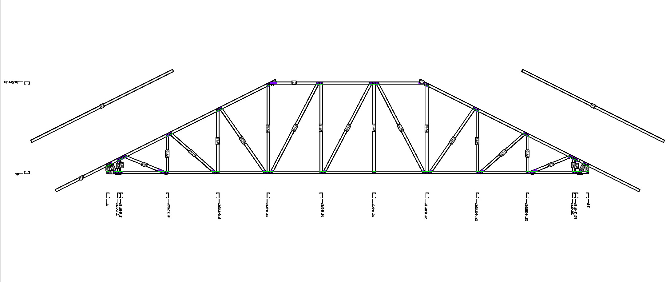 Truss Drawing for T5-2 (T5-1)