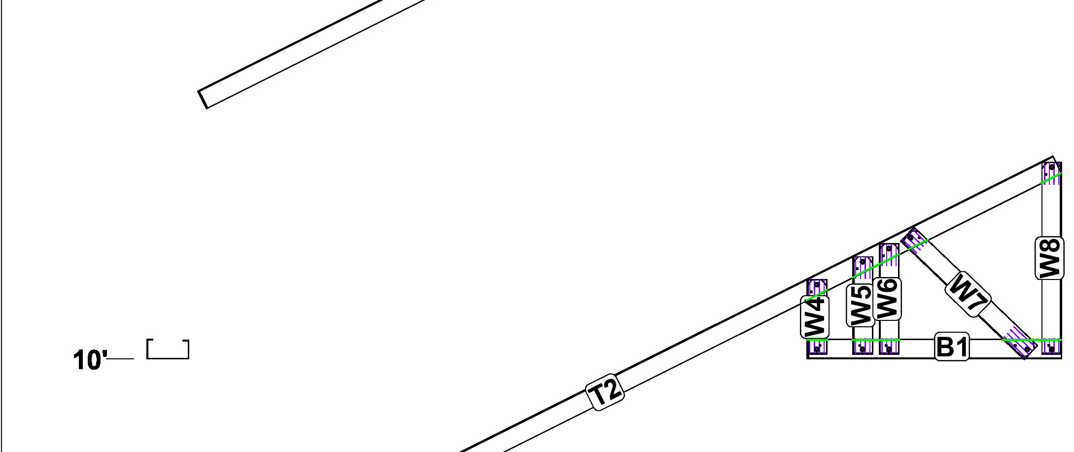 Truss Drawing for HN2-1