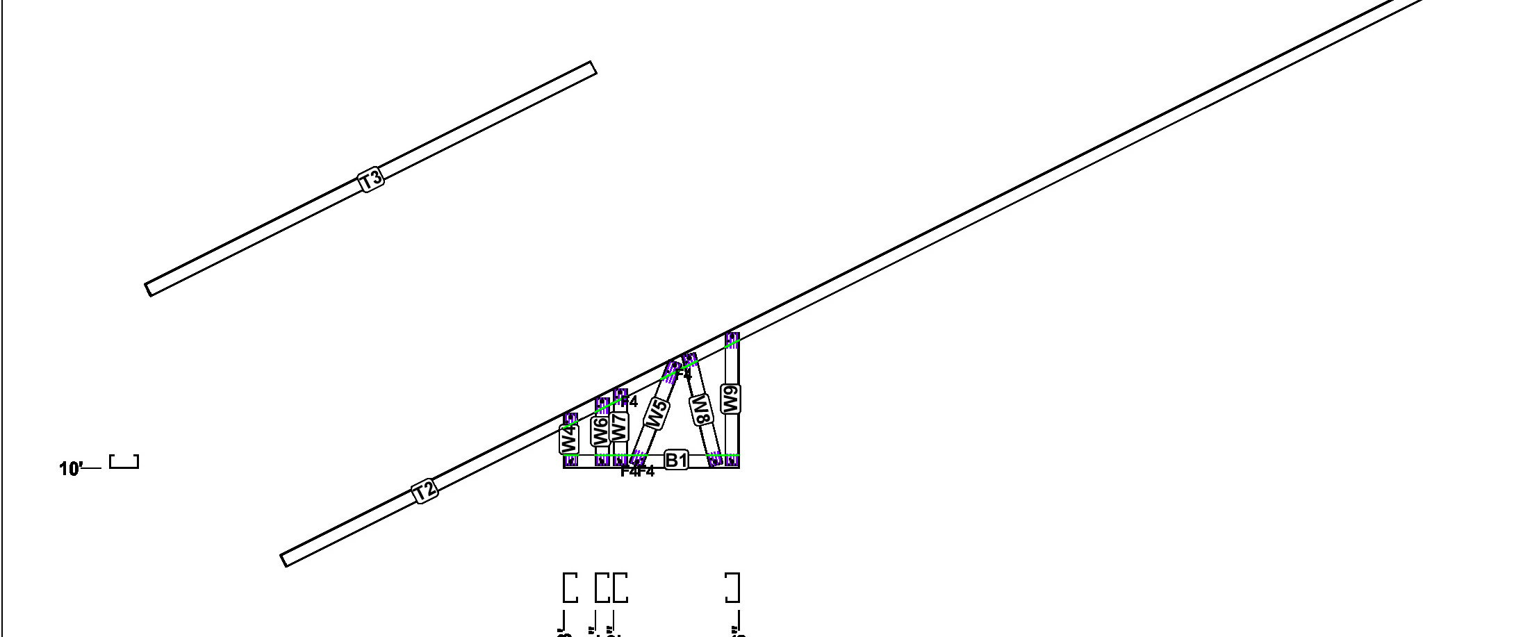 Truss Drawing for HN6-3 (HN6-1)