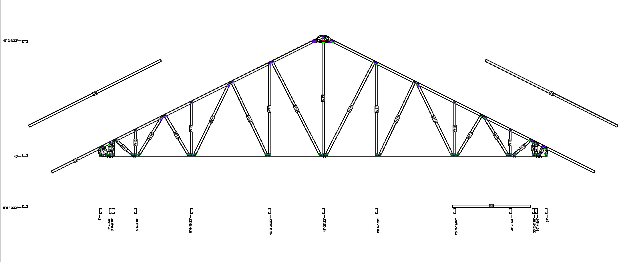Truss Drawing for N3-2 (N3-1)
